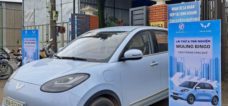 TAXI THÀNH CÔNG HUẾ: Lái thử xe điện - Trải nghiệm đậm sâu